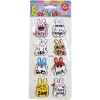 Bu-bu Emotıons Puffy Stickers Rabbıt & Message 9x21 Bubu-swp-1904