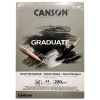 Canson Çizim Bloğu Graduate Mıx Medıa Gri 30 Syf A3 220 Gr