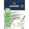 Canson Teknik Resim Defteri Blok Üstten Spiralli 40 Yp A4 120 Gr Fcns12040a4us