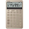 Casio Jw-200dQ-gd12 Hane Parlak Altın Masa Üstü Hesap Makinesi