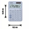 Casio MS-20UC-LB 12 Hane Açık Mavi Masaüstü Hesap Makinesi