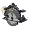 Cat Dx53b 18volt 185mm Kömürsüz Profesyonel Daire Testere (akü Dahil Değildir)