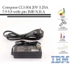 Compaxe Clı-304 Ibm- 20v-3.25a 7.9-5.5-with Pin Notebook Adaptör