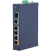 Dahua Chs4106-4et-60, 4 Port, Megabit, Poe, 60w,  1 Port Uplink, 1 Port Sfp, Cloud Yönetilebilir, Switch