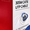 DAHUA DH-PFM923I-6UN-C, CAT6 305m, 24AWG 0.53mm, UTP, %100 Bakır, LSZH Halogen Free Kablo, Mavi Renk