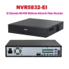 Dahua  Nvr5832-eı, 32kanal, 32mpix, H265+, 8 Hdd Desteği, 1080p Kayıt, 384mbps Bant Genişliği, 2 Port Gigabit Lan, Raıd 0/15/6/10, Nvr