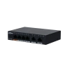 DAHUA PFS3006-4GT-60-V2, 4 Port, Gigabit, PoE 60W, 2 Port Uplink, Yönetilemez, Masaüstü Switch