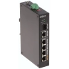 DAHUA PFS3106-4ET-60-V2, 4 Port, Megabit, PoE 60W, 1 Port Gigabit Uplink, 1 Port Gigabit SFP, Yönetilemez, Masaüstü Switch