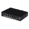 DAHUA PFS3206-4P-96, 3 Port, Megabit, Poe 30W, 1 Port Gigabit PoE 60W, 2 Port Gigabit SFP, Endüstriyel, Yönetilemez, Masaüstü Switch