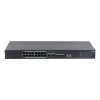 DAHUA S3218-16ET-135, 16 Port, Megabit, PoE 135W, 2 Port GigaBit Uplink, 2 Port GigaBit SFP, Longe Range 250Mt, Yönetilemez, Rack Mount Switch