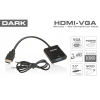 Dark Dk Hd Ahdmıxvga Hdmı To Vga Ve Ses Aktif Dijital-analog Dönüştürücüsü