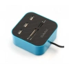 Dark Ucr202 Usb Microsd-sd-mmc-m2-ms Pro Duo Kart Okuyuculu Usb Çoklayıcı (mavi)