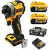 Dewalt Dcf850p2t 18v 5.0ah Li-ion Kömürsüz Çift Akülü Darbeli Tornavida