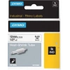 DYMO 18055 RhinoPRO Beyaz-Siyah Isıyla Küçülen Şerit 12 mm x 1,5 mt