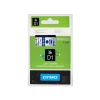 Dymo D1 Şerit Standart 24 MMx7 MT Beyaz Üzerine Mavi 53714
