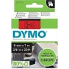 Dymo S0720720 D1 Yedek Şerit 9 Mmx7mt Kırmızı-siyah 40917