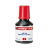 Edding Markör Mürekkebi Permanent Damlalıklı 30 ML Kırmızı T25