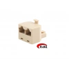 Elba 8p8c Jack- 2x8p8c Jack 2li Rj45 Çokla Jk8464