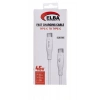 Elba Elb-2703 45w Type-c To Type-c 1mt Beyaz Silikon Şarj Kablosu 480mps  Hızlı Şarj