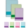 Elma Spiralli Sert Kapak Defter Pastel 17x24 120 YP Kareli