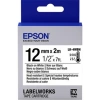 Epson LK-5SBE Gümüş Üzeri Siyah 18mm 9Metre Etiket