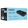 Everest Everlınk Esw-808 8 Port 10-100-1000mbps Gigabit Ethernet Masaüstü Ethernet Switch Hub