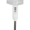 EVEREST FAN10, BEYAZ, EcoWind, 3 Kademeli Hız, 40cm 3 Kanat Pervane ve Çerçeve, 45W, Otomatik Salınım, Yükseklik Ayarlı Vantilatör