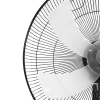 EVEREST FAN11, SİYAH, CoolAir, 3 Kademeli Hız, 40cm 5 Kanat Pervane ve Çerçeve, 45W, Otomatik Salınım, Yükseklik Ayarlı Vantilatör