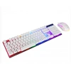 Everest Km-198 Luminax Beyaz Gökkuşağı Aydınlatmalı Q Gaming Oyuncu Klavye + Mouse Set