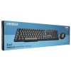 Everest Km-6852 Siyah Usb Kablosuz Combo Q Standart Klavye + Mouse Set