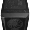 EVEREST X-RACER, Mesh, 600W (Peak), 4x12cm RGB Fan, Temperli Cam Yan Panel, ATX, GAMING KASA