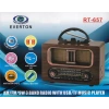 Everton Rt-657  Bluetooth Fm-usb-tf-aux Şarjlı Nostaljik Radyo