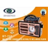 Everton Rt-737 Bluetooth Usb-micro Sd Solarlı Saatli Nostaljik Radyo