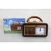 Everton Rt-749  Bluetooth Fm-usb-tf-aux  Şarjlı Nostaljik Radyo