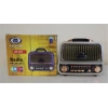 Everton Rt-770  Bluetooth Fm-usb-tf-aux  Şarjlı Nostaljik Radyo