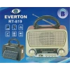 Everton Rt-819 (solar Güneş Panelli) Bluetooth Fm-usb-tf Card-aux Şarjlı Nostaljik Radyo El Feneri
