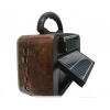 Everton Rt-819 (solar Güneş Panelli) Bluetooth Fm-usb-tf Card-aux Şarjlı Nostaljik Radyo El Feneri