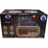 Everton Rt-877 Güneş Enerji Panelli Bluetooth Fm-usb-tf-aux Şarjlı Nostaljik Radyo
