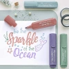 Faber-Castell K46 Metalik Fosforlu Kalem 8li Set