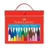 Faber-castell Pastel Boya Çantalı Köşeli 18 Renk 5281 125119