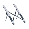 FRISBY FNC-5135ST, 10"-17.3" Taşınabilir,  Katlanır, Notebook Standı, 5 Kademeli Ayarlanabilir Yükseklik, Alüminyum (Gri-Mavi)