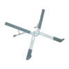FRISBY FNC-5140ST, 10"-17.3" Taşınabilir,  Katlanır, Notebook Standı, 5 Kademeli Ayarlanabilir Yükseklik, Alüminyum (Gümüş)