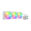 GAMDIAS AURA GL360 V2 WH, White Edition, 360mm,  RGB, 3 Fanlı, CPU Sıvı Soğutma
