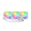 GAMDIAS AURA GL360 V2 WH, White Edition, 360mm,  RGB, 3 Fanlı, CPU Sıvı Soğutma