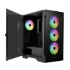GAMDIAS TALOS E2 Elite, 850W, 80+ Bronze, Tempered Glass, ARGB, ATX GAMING KASA