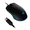 GAMDIAS ZEUS E4, RGB Aydınlatma, USB Kablolu,  7 Tuşlu, Gaming Mouse, 7.200 DPI, Siyah