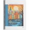 Gıpta Cıty Spiralli Sert Kapak Defter 17x24 80 Yp.Kareli