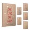 Gıpta Love Book İp.Dk.Sert Kapak Defter 19x26 120 Yp Çiz.