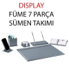 Gıpta Sümen Takımı 7 Parça Dısplay Füme 4-8122000-2071
