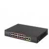 HADRON HD16 POE SWITCH 2UPLINK 16+2 10-100-1000 MBPS 16PORT